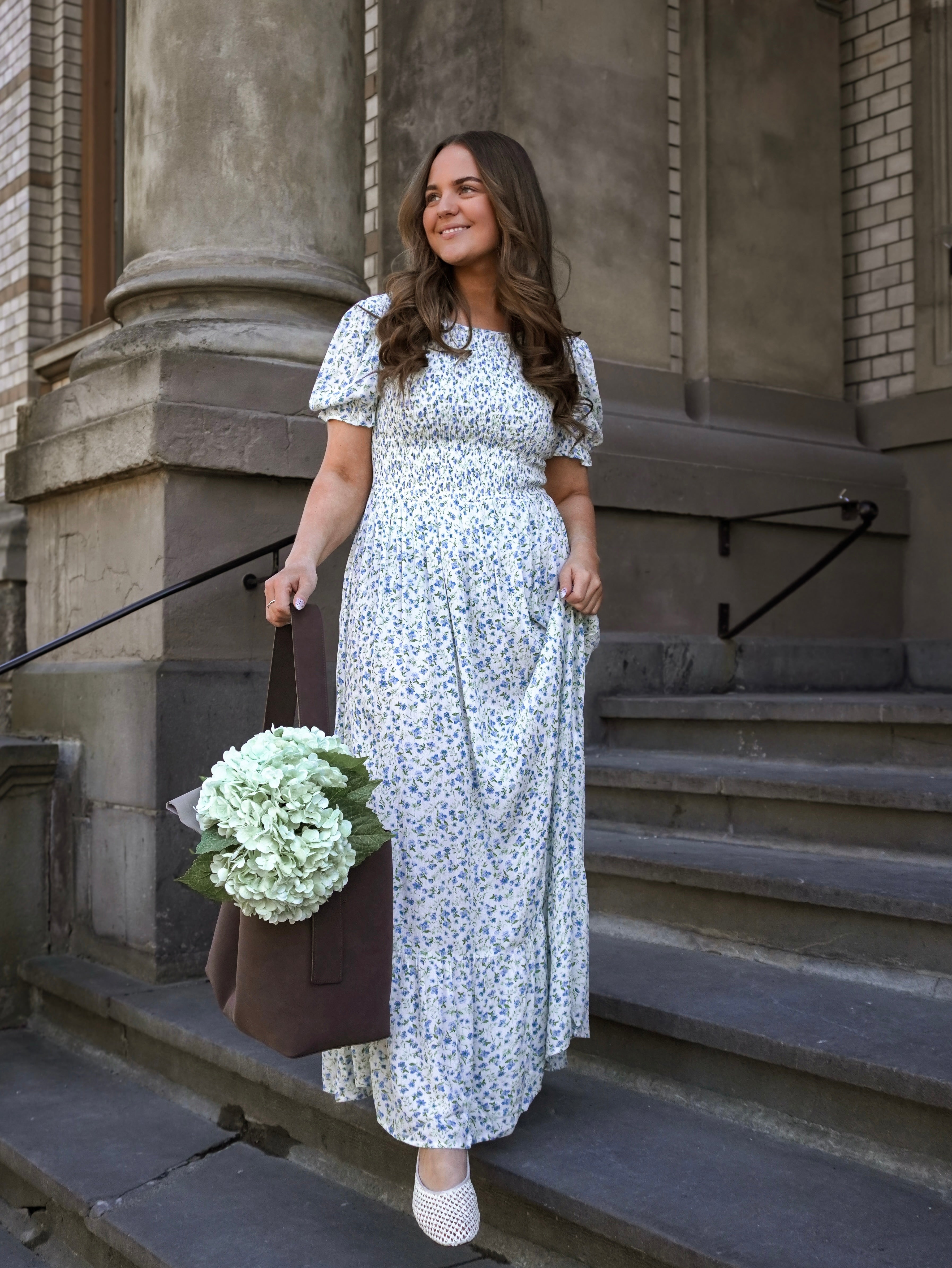 VIGREIS Long Dress - Snow White